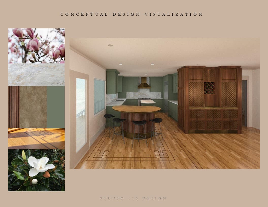 Conceptual Ideas- Magnolia 0 Soft Green